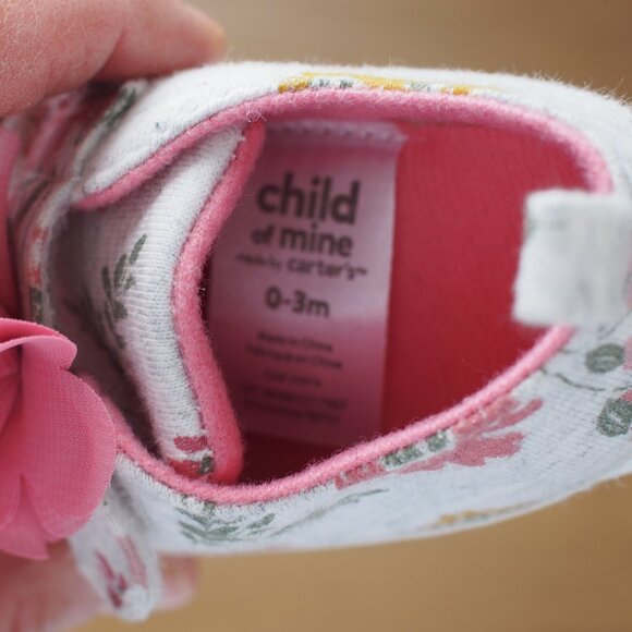 Child of Mine by Carter's | Beautiful Spring Infant Shoes - Picture 3 of 3